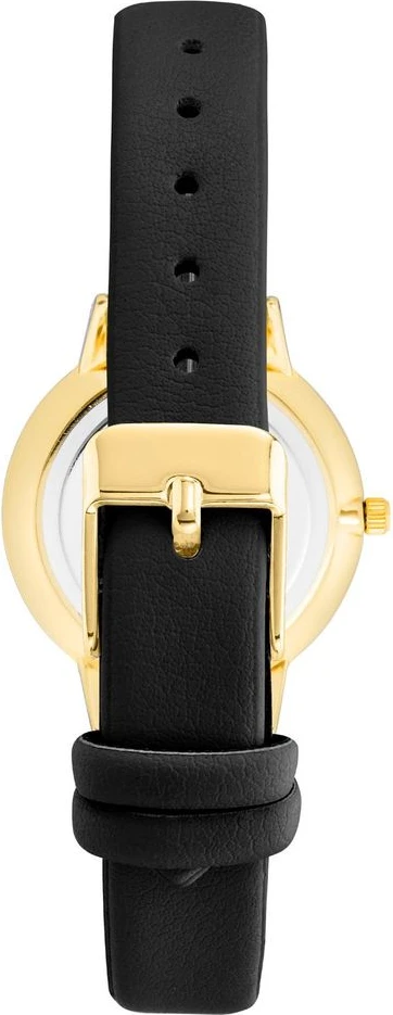 Черные пластиковые часы Juicy Couture