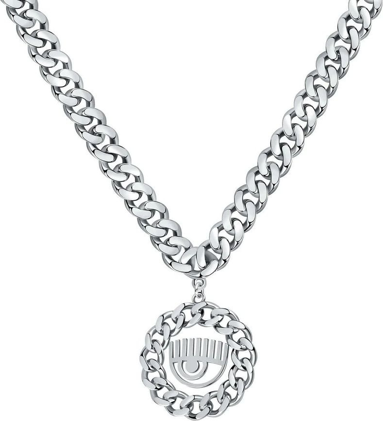 Ожерелье из серой нержавеющей стали Chiara Ferragni Collection