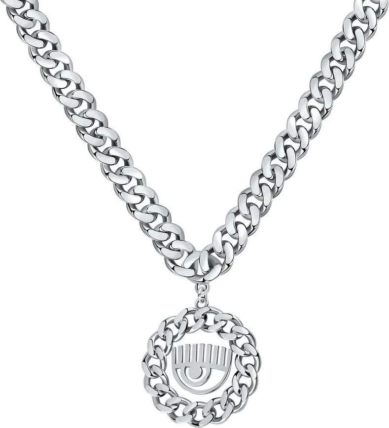 Ожерелье из серой нержавеющей стали Chiara Ferragni Collection