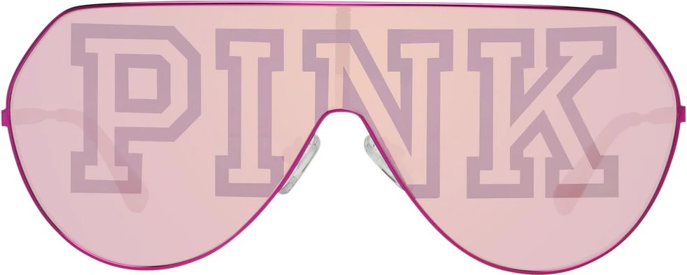 Розовые металлические солнцезащитные очки Victoria's Secret