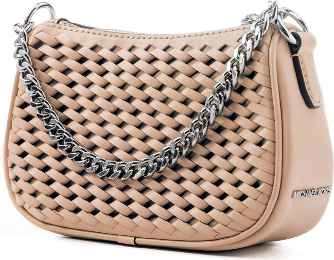 Коричневая холщовая сумка Michael Kors
