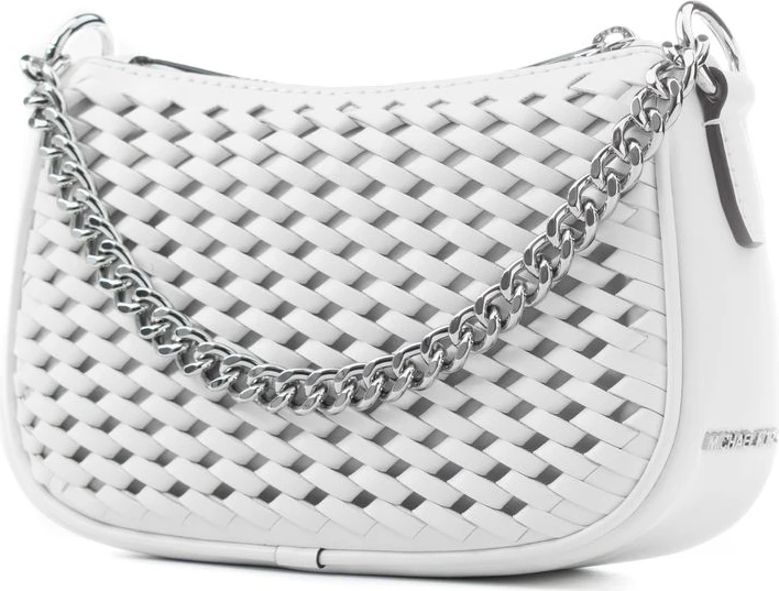 Белая холщовая сумка Michael Kors