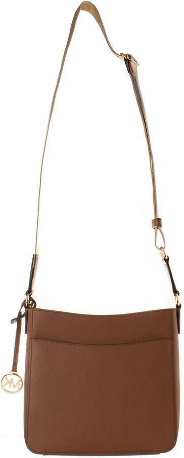 Коричневая сумка через плечо Michael Kors из канваса