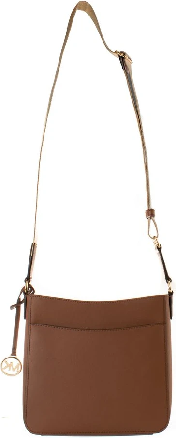 Коричневая сумка через плечо Michael Kors из канваса
