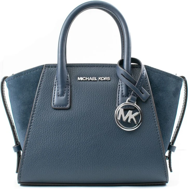Синяя холщовая сумка Michael Kors