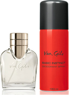 Подарочный набор Van Gils Basic Instinct Eau de Toilette & Deodorant Spray