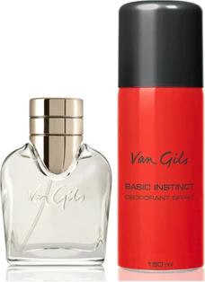 Подарочный набор Van Gils Basic Instinct Eau de Toilette & Deodorant Spray