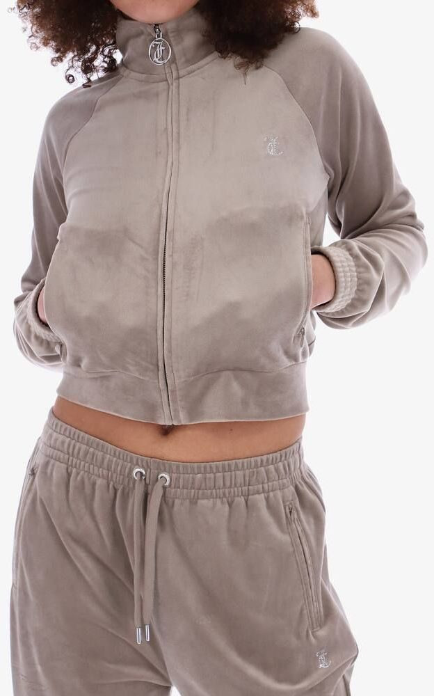 Brown Polyester Sweatshirt Juicy Couture