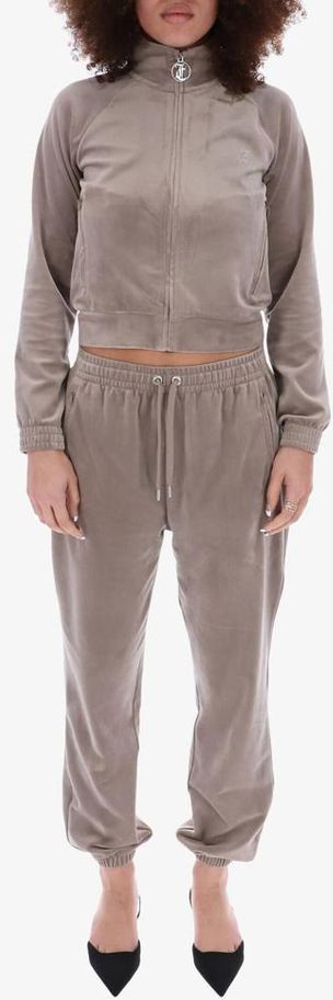 Brown Polyester Sweatshirt Juicy Couture