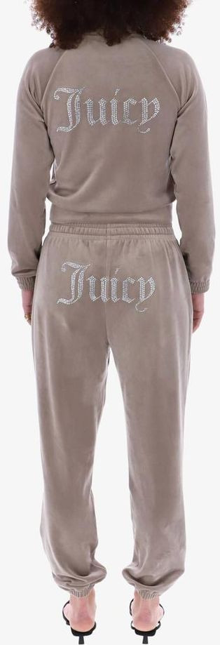 Brown Polyester Sweatshirt Juicy Couture
