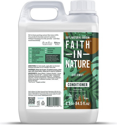 Faith In Nature Натуральный увлажняющий кондиционер с кокосом