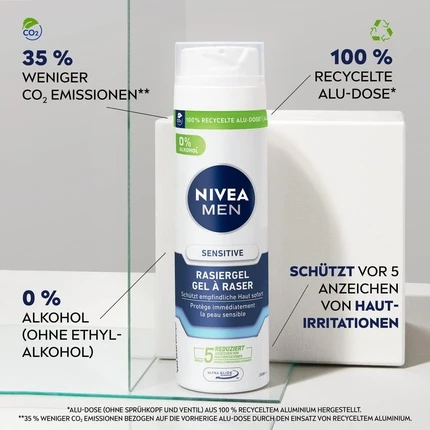 NIVEA MEN Гель для бритья для чувствительной кожи