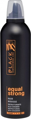 Мусс для волос Equal Strong Ceramic Mousse Black Professional Line