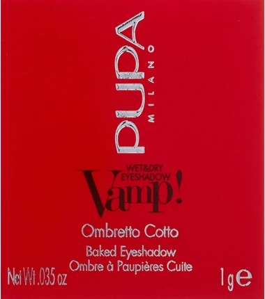 Тени для век Pupa Milano Vamp! Wet & Dry Eyeshadow 300 Emerald
