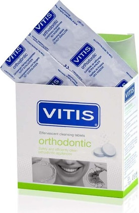 Vitis Orthodontic Effervescent Retainer Cleaning Tablets