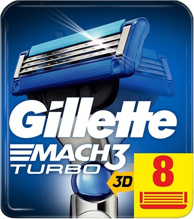 Лезвия для бритья Gillette Mach3 Turbo