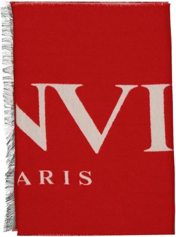 Шелковый шарф Lanvin, разноцветный