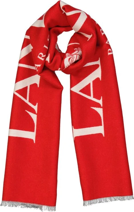 Шелковый шарф Lanvin, разноцветный