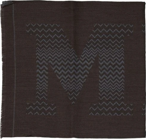 Шарф Missoni из коричневой натуральной шерсти