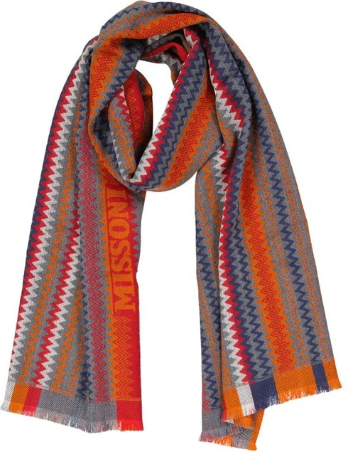 Шарф Missoni из серой шерсти