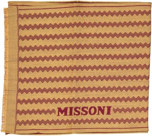 Двухцветный шерстяной шарф Missoni