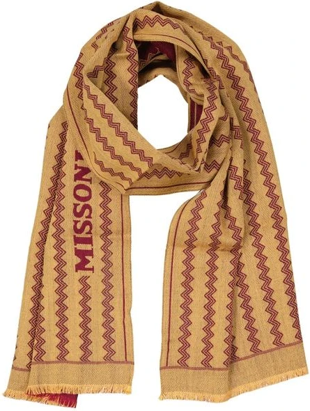 Двухцветный шерстяной шарф Missoni