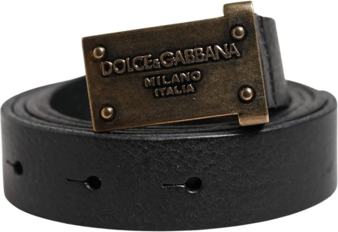 Кожаный ремень Dolce & Gabbana