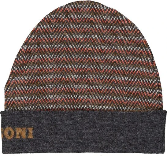 Серый шерстяной бини Missoni