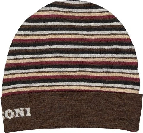 Шапка-бини Missoni из коричневой шерсти
