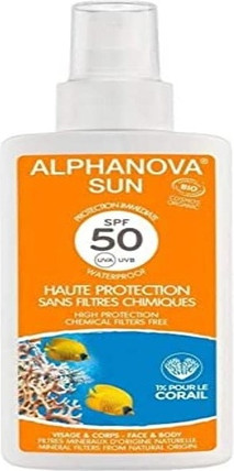 Солнцезащитный крем Alphanova SPF 50