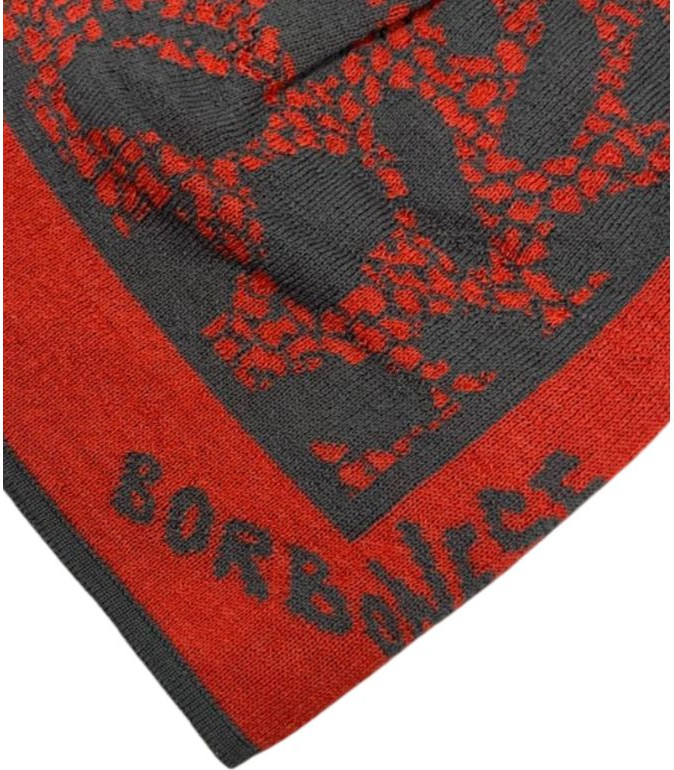 Красная женская шляпа из шерсти Borbonese
