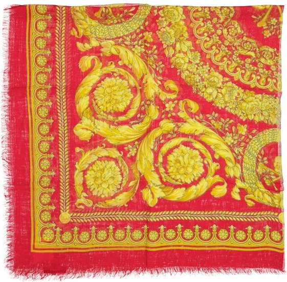 Multicolor Modal Scarf Versace
