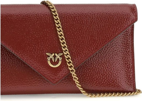 Сумка на плечо Pinko Bordeaux Calf Leather Bos Taurus