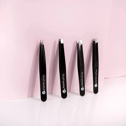 Пинцет Brushworks Combination Tweezer Набор из 4 предметов