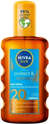 Nivea Sun Protect & Bronze Масло-спрей для загара