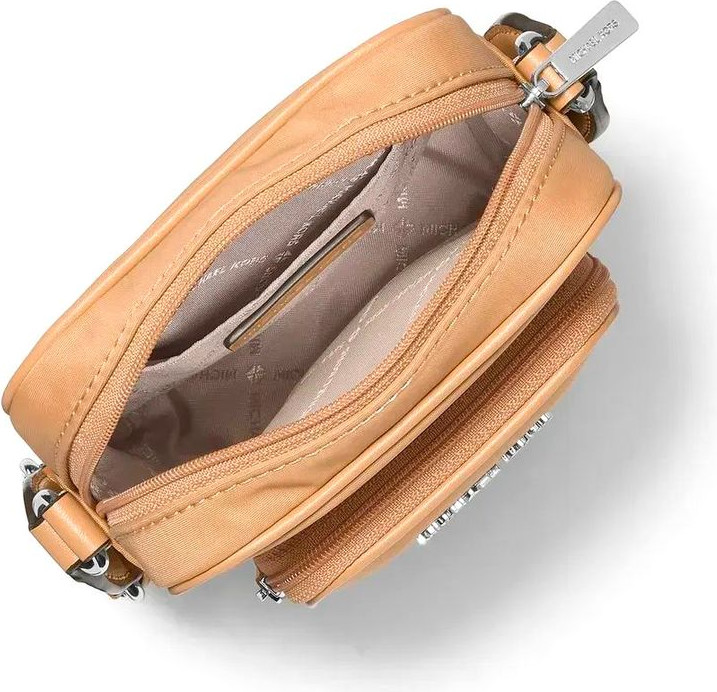 Коричневая сумка через плечо Michael Kors из нейлона