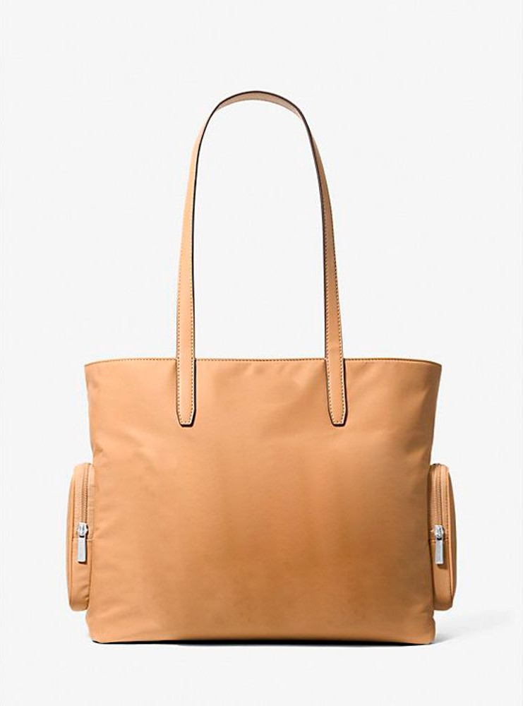 Коричневая сумка-тоут Michael Kors из нейлона