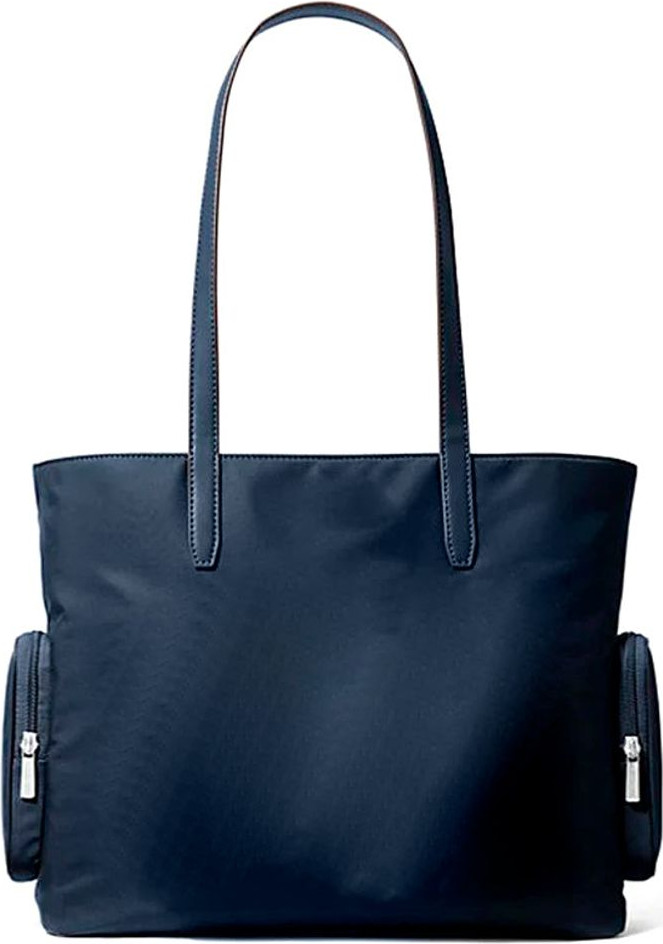 Синяя нейлоновая сумка-тоут Michael Kors