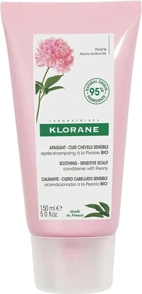 Klorane Питательный гель после шампуня с пионом