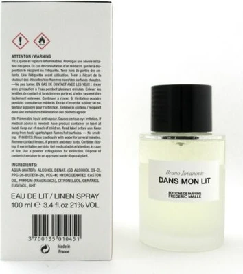 Парфюмерная вода Bruno Jovanovic Dans Mon Lit Edition Frederic Malle