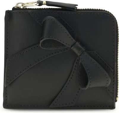 Кошелек Comme Des Garcons Black Calf Leather Bos Taurus