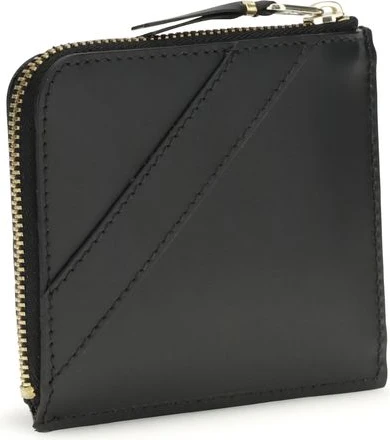 Кошелек Comme Des Garcons Black Calf Leather Bos Taurus
