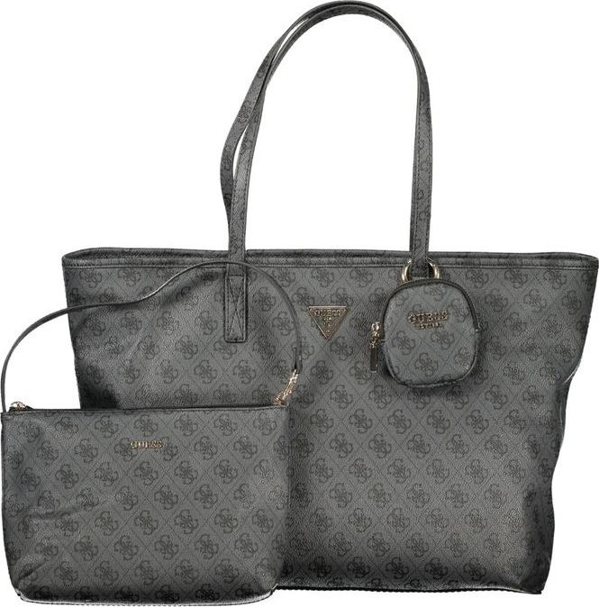 Серая полиэтиленовая сумка Guess Shoes
