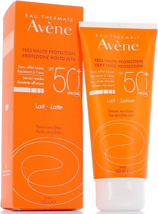 Солнцезащитный лосьон SPF50+ Avene