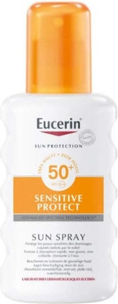 Eucerin Солнцезащитный спрей Sensitive Protect SPF 50+