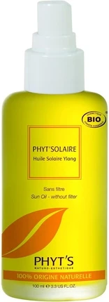 Органическое масло для загара Phyt's