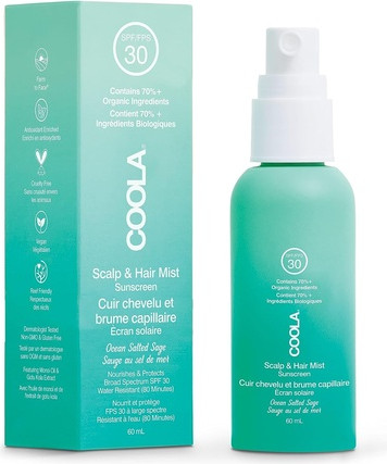 Органический мист для кожи головы и волос SPF 30 COOLA