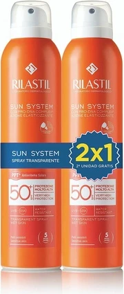 Sun System 50+ Прозрачный Спрей Rilastil