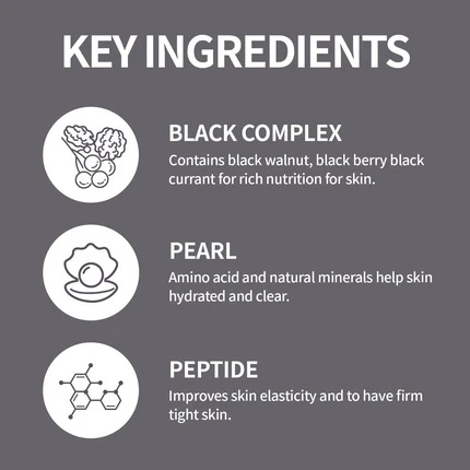 Black Pearl Peptide Patch The Skin House