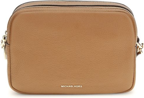Коричневая сумка через плечо Michael Kors из телячьей кожи Bos Taurus